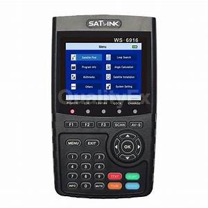 SATLINK WS-6916 HD Pointeur satellite DVB-S DVB-S2 / MPEG-2 & MPEG-4 HDMI